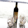 Recycled Glass Wine Glasses,  Perfect for the patio, fireside or kitchen table.  Dishwasher safe. 