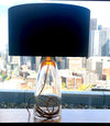 SERAFINA Lamp · Clear+Charcoal+Gold